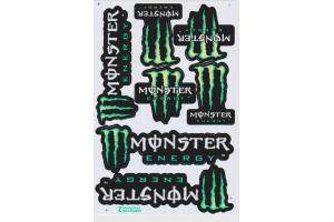 Monster Energy Stickerbogen grün 2